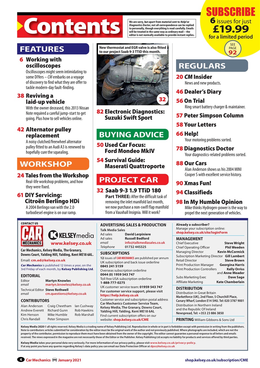 Car Mechanics Preview Pages