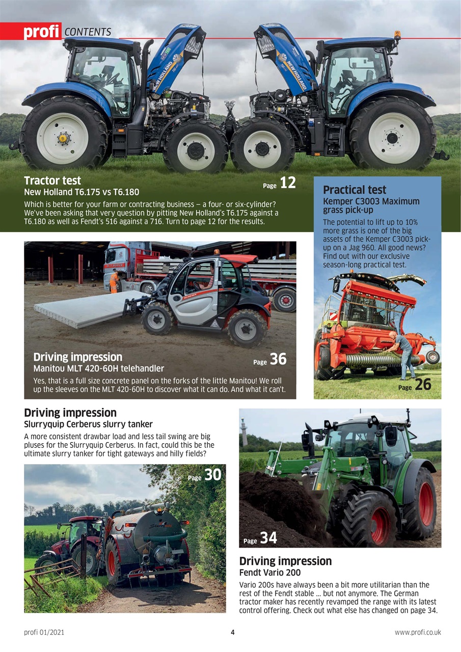 Profi International Preview Pages