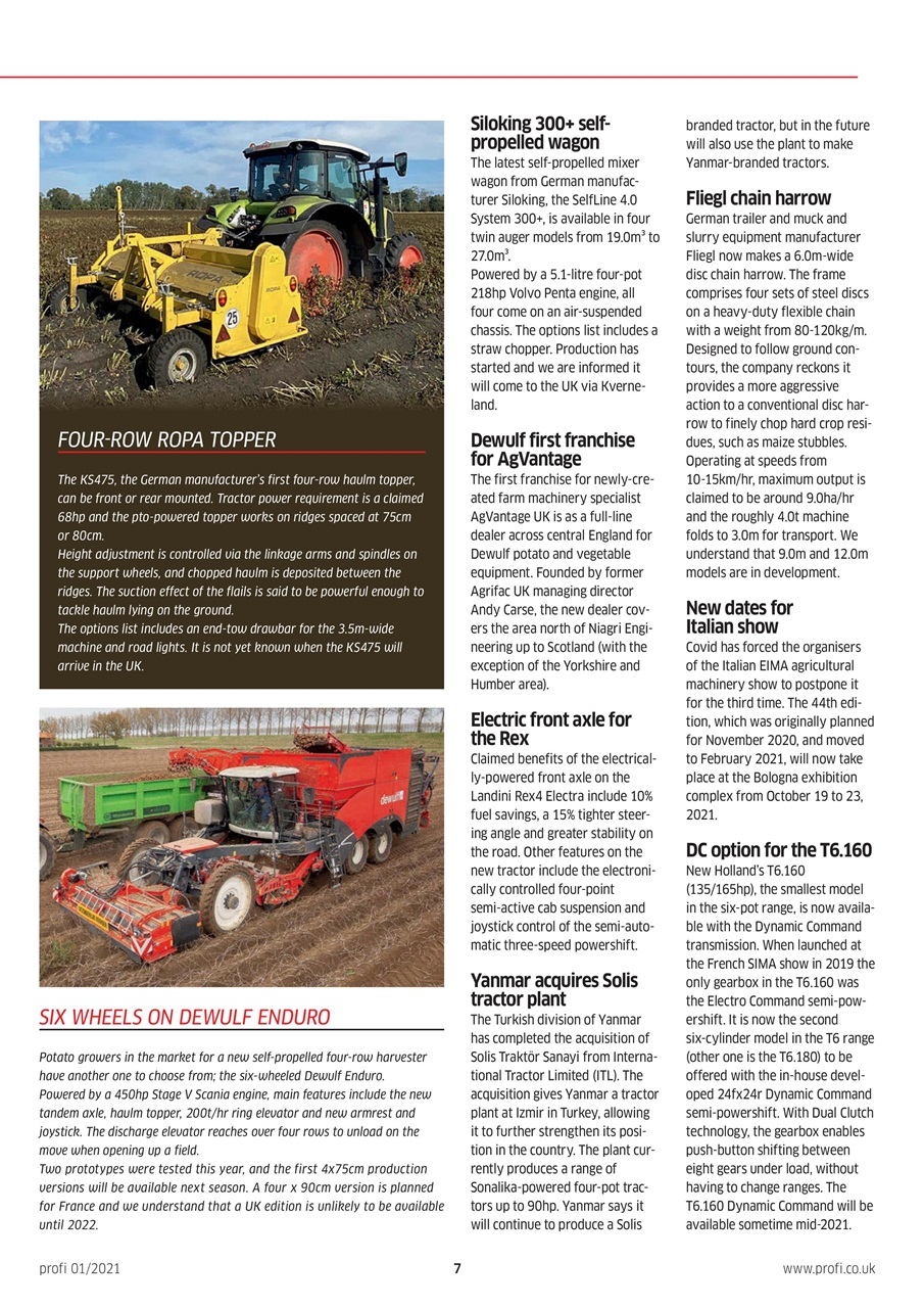 Profi International Preview Pages