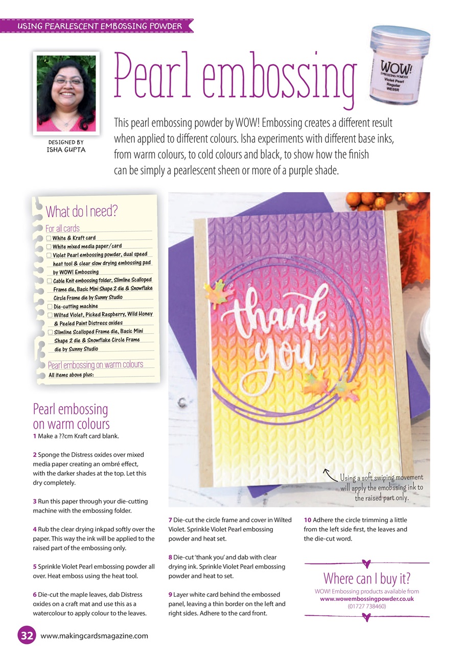 Making Cards & Papercraft Preview Pages