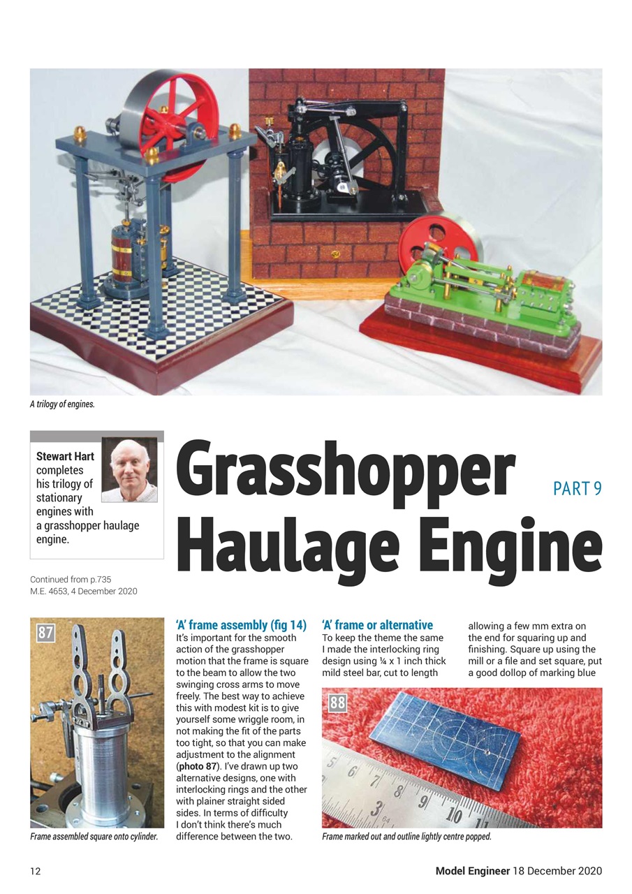 Model Engineer Preview Pages