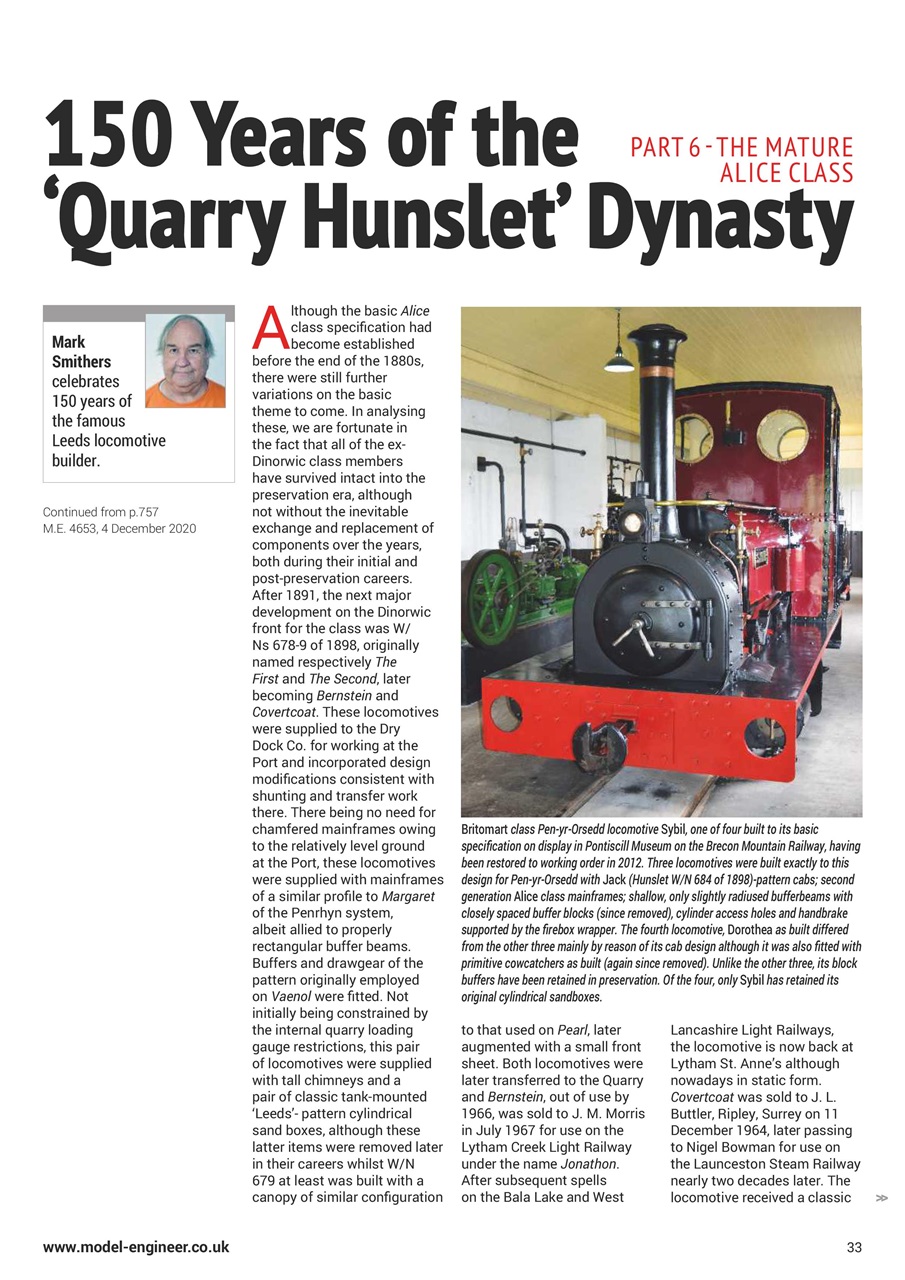 Model Engineer Preview Pages