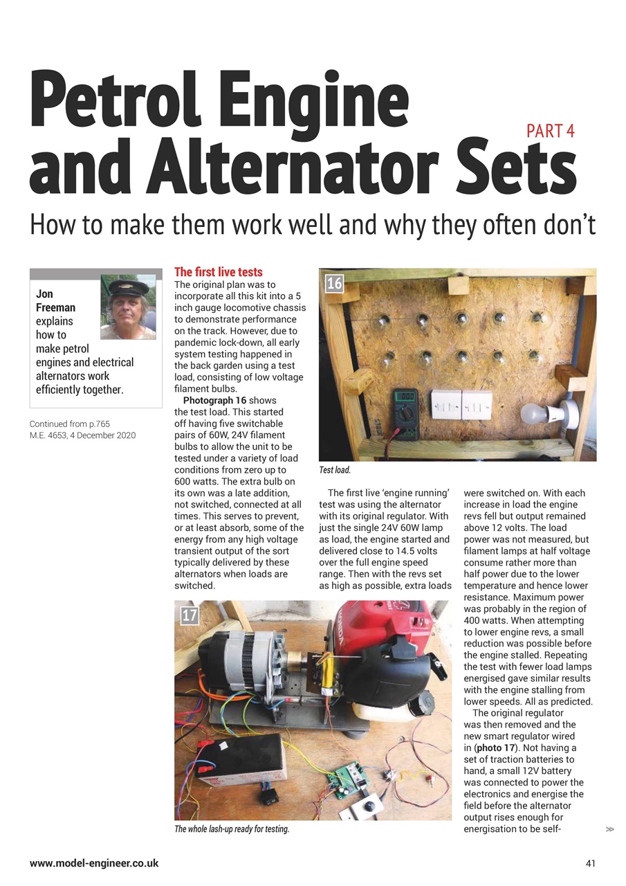 Model Engineer Preview Pages