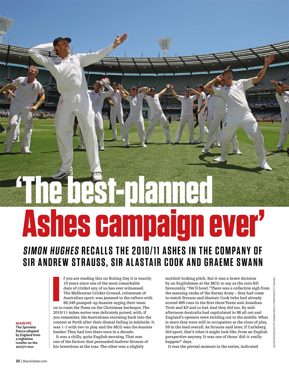 The Cricketer Magazine Preview Pages