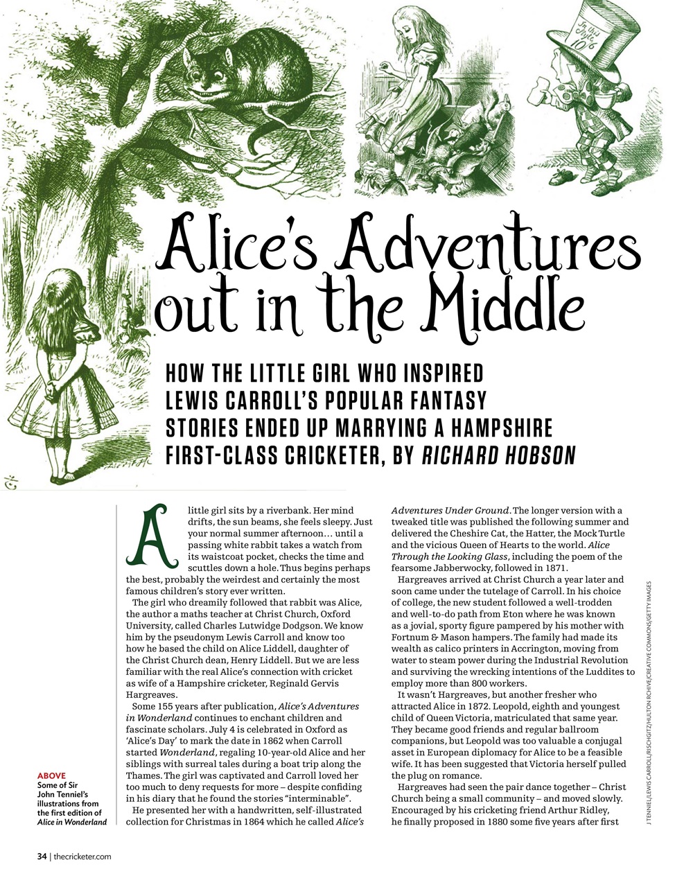 The Cricketer Magazine Preview Pages