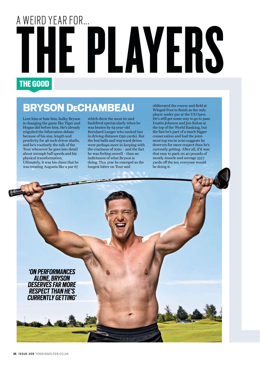 Today's Golfer Preview Pages