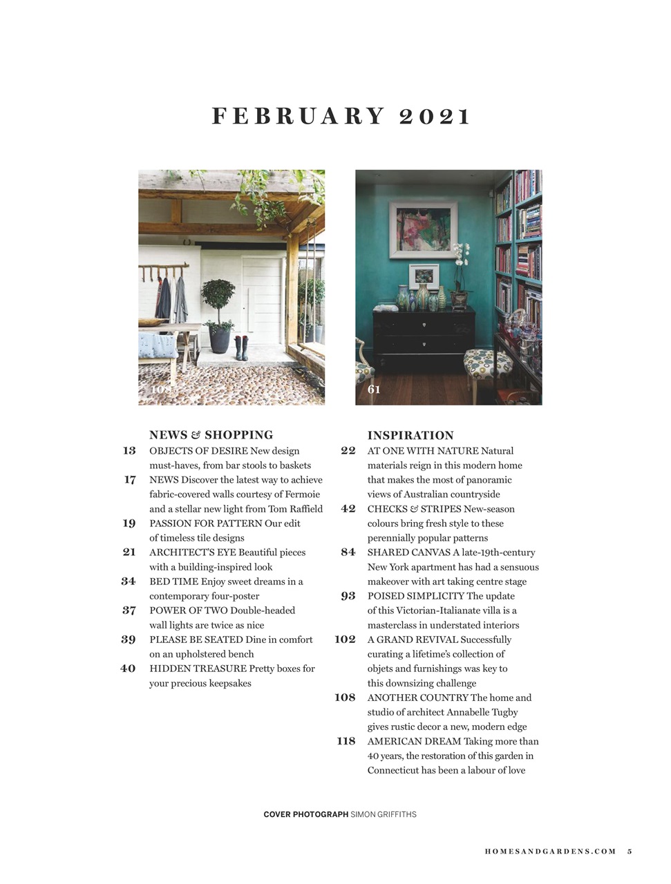 Homes & Gardens Preview Pages