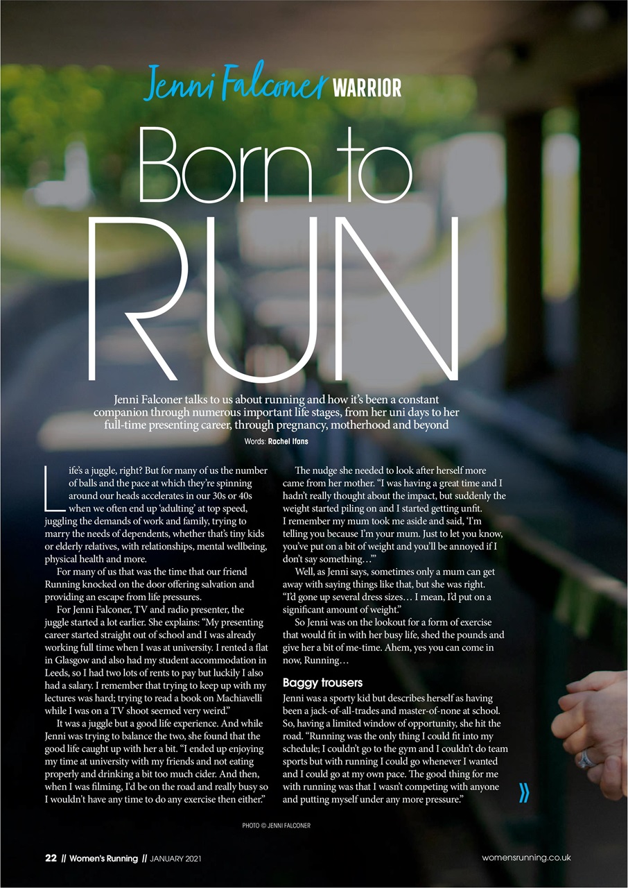 Women’s Running Preview Pages