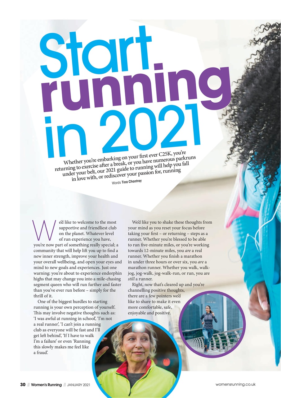 Women’s Running Preview Pages