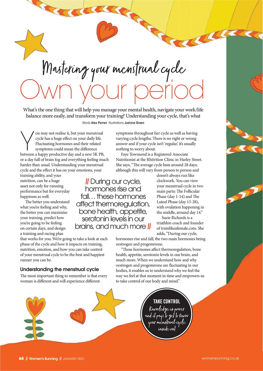 Women’s Running Preview Pages