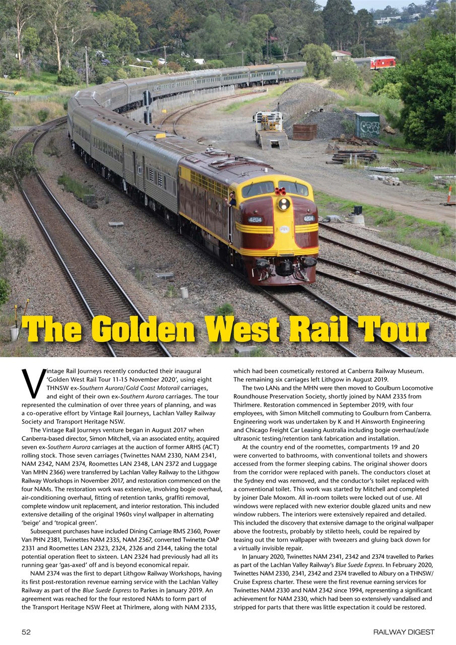 Railway Digest Preview Pages