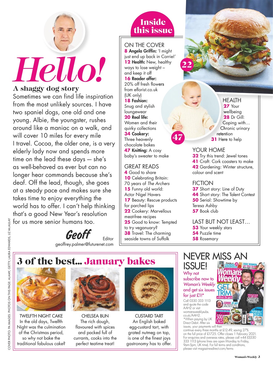 Woman's Weekly Preview Pages