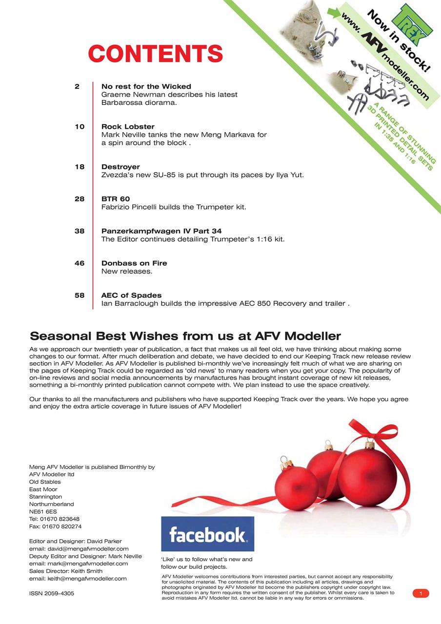 Meng AFV Modeller Preview Pages