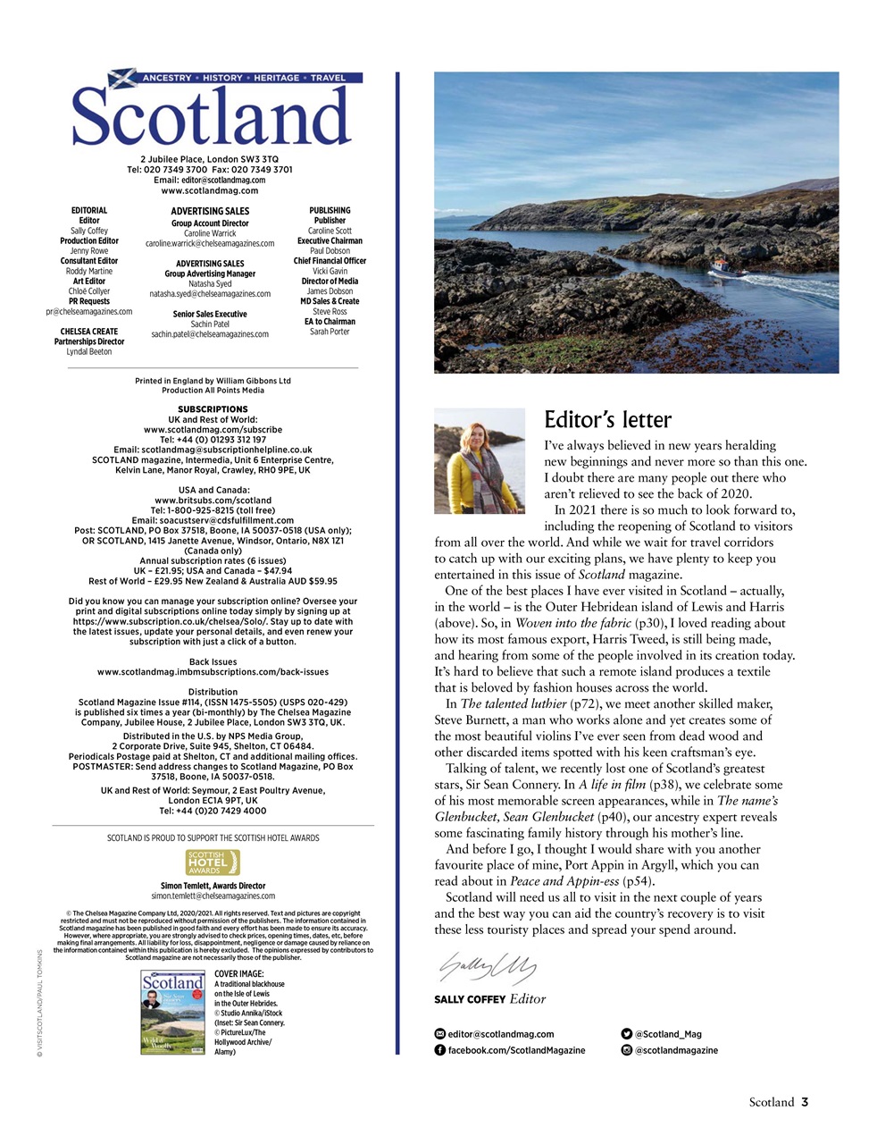 Scotland Magazine Preview Pages