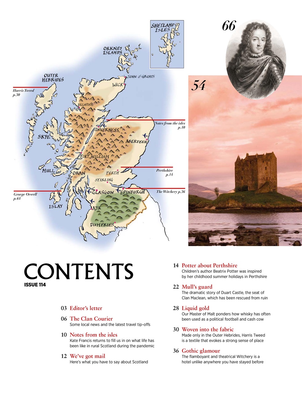 Scotland Magazine Preview Pages
