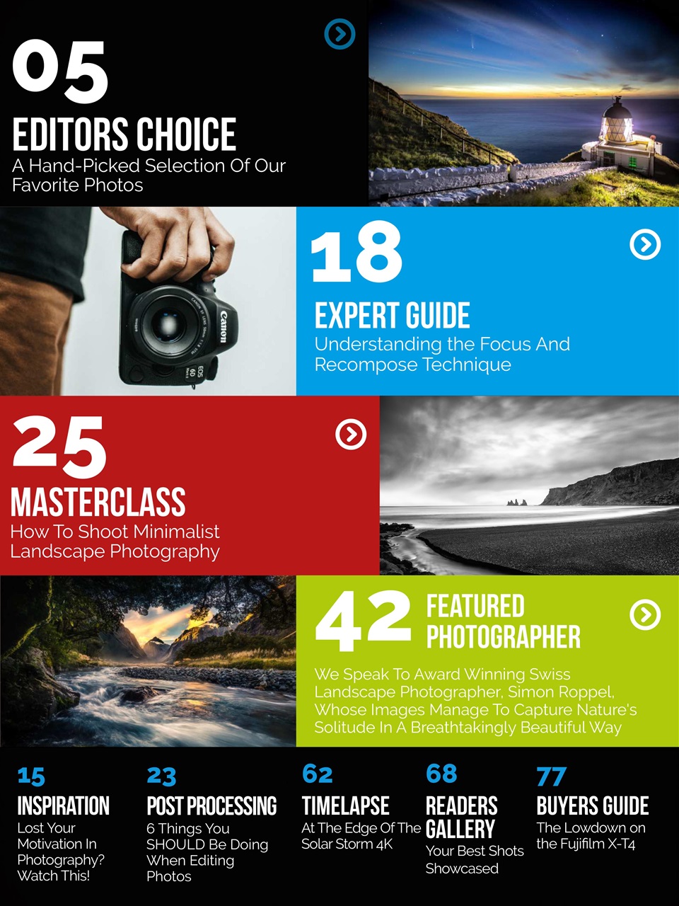 Photography Masterclass Magazine Preview Pages