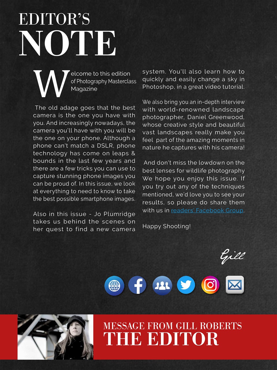 Photography Masterclass Magazine Preview Pages