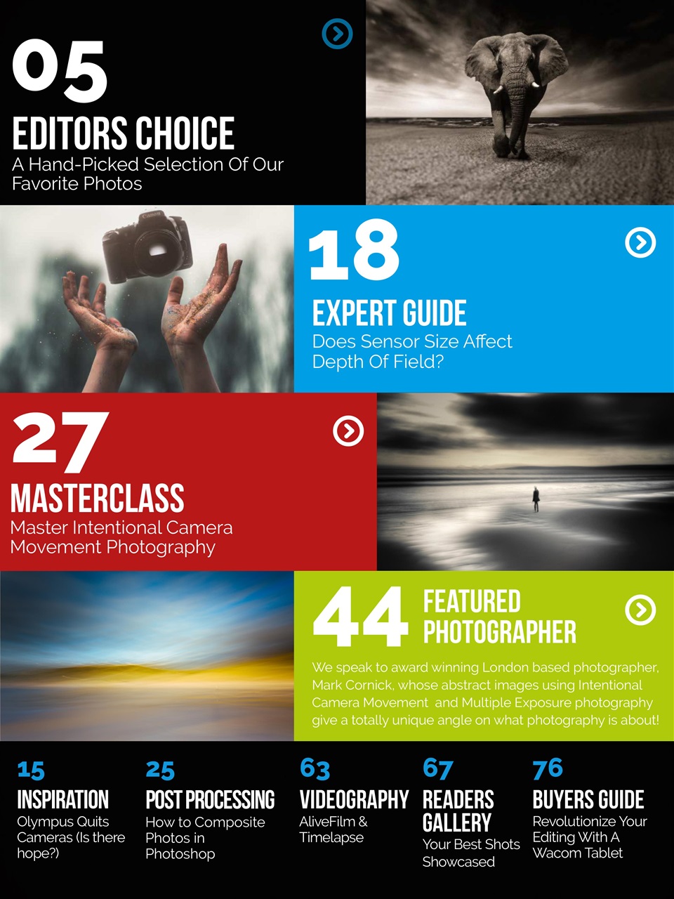 Photography Masterclass Magazine Preview Pages