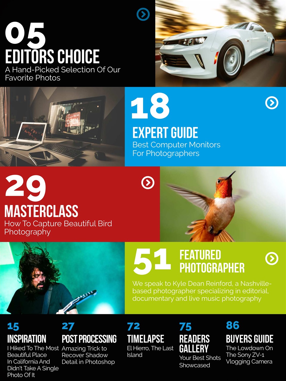 Photography Masterclass Magazine Preview Pages