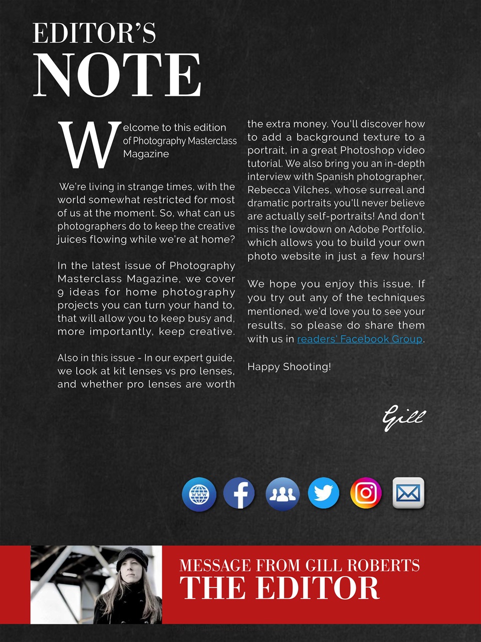 Photography Masterclass Magazine Preview Pages