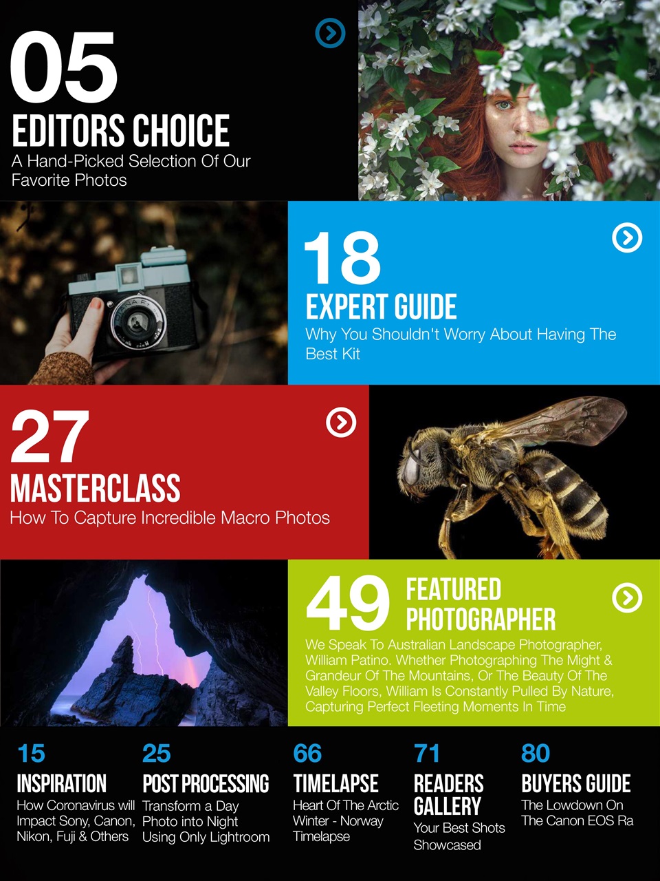 Photography Masterclass Magazine Preview Pages