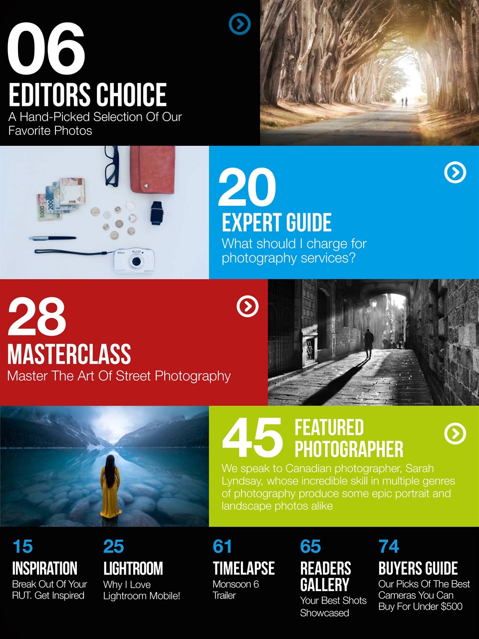 Photography Masterclass Magazine Preview Pages