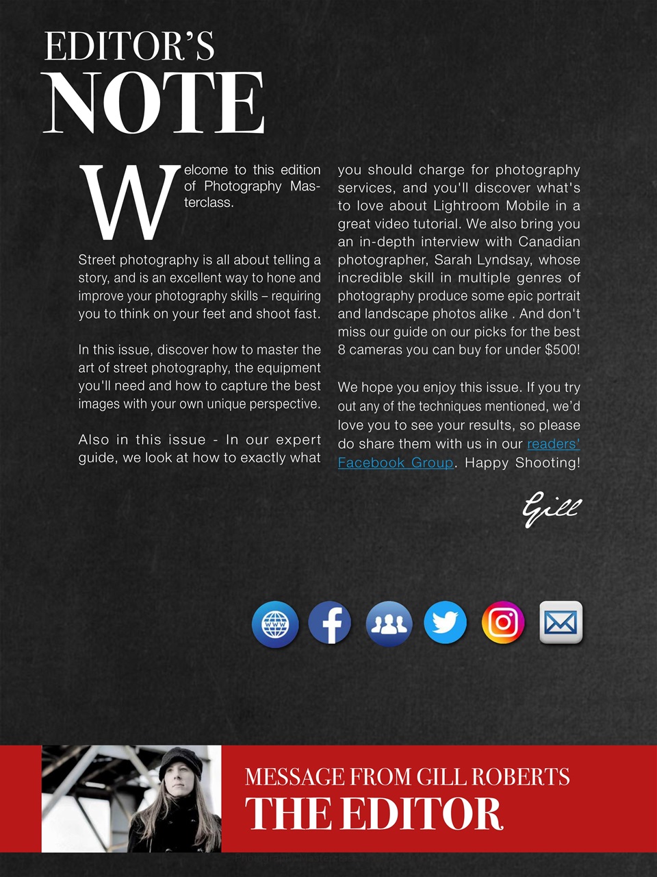 Photography Masterclass Magazine Preview Pages