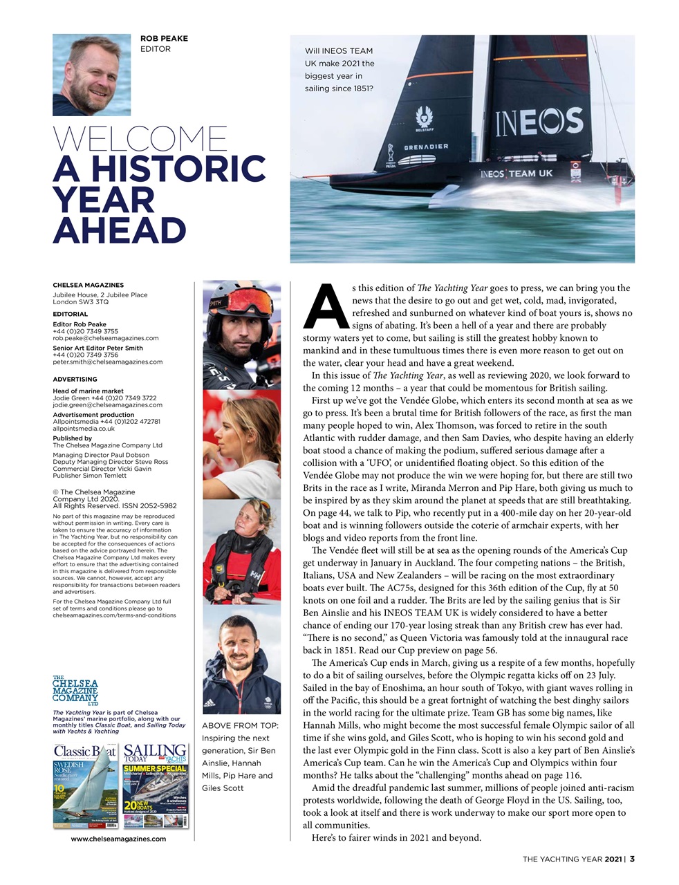 Yachts & Yachting Preview Pages