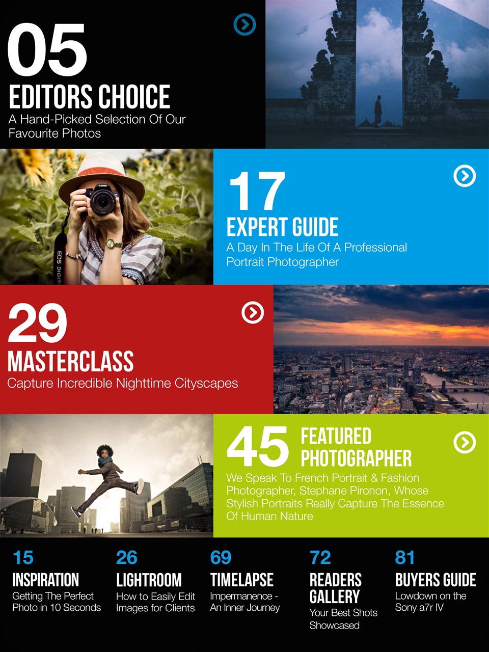 Photography Masterclass Magazine Preview Pages