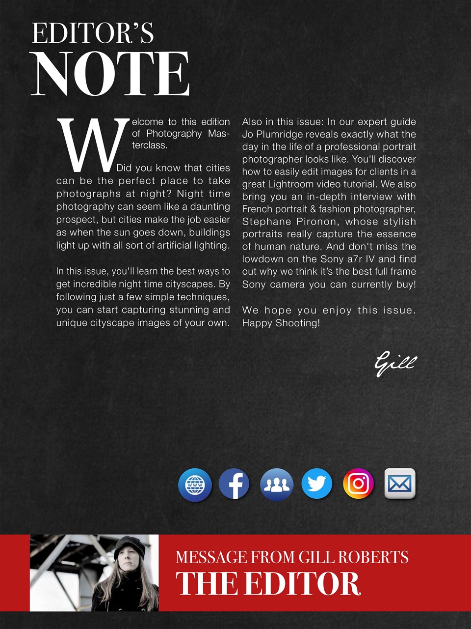 Photography Masterclass Magazine Preview Pages