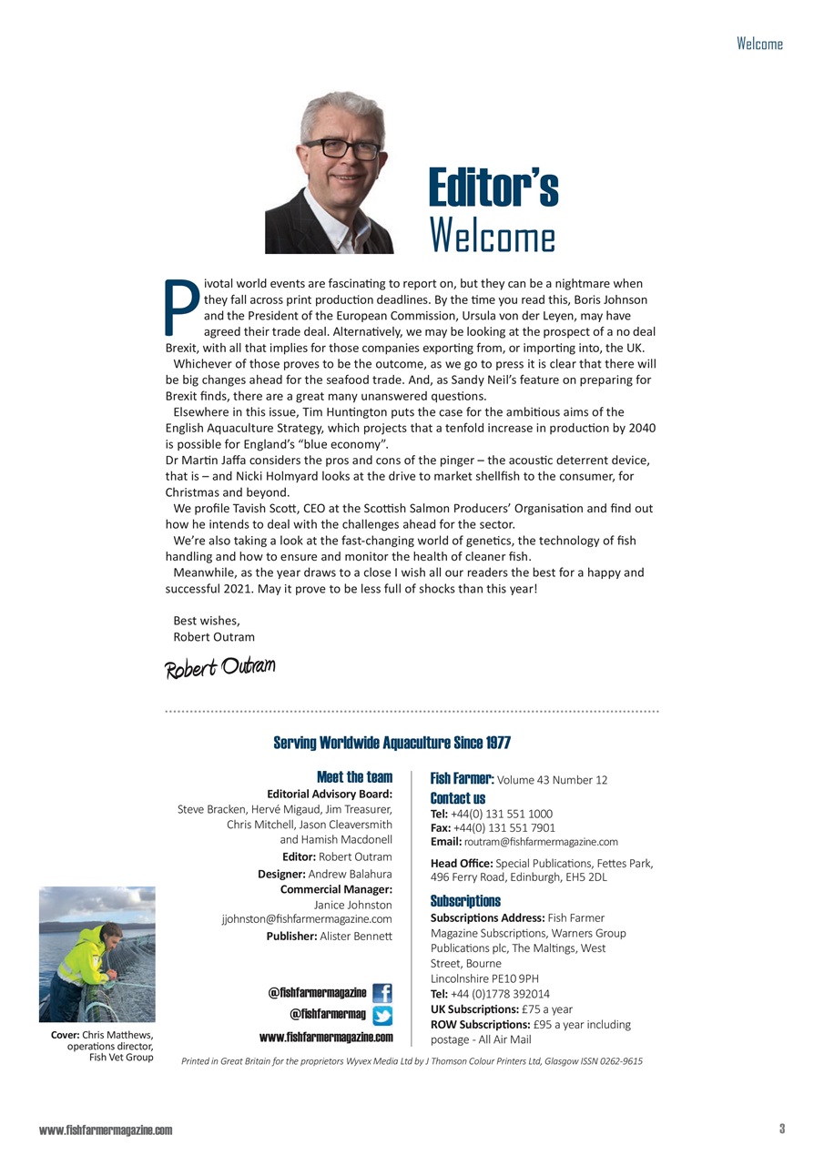 Fish Farmer Magazine Preview Pages