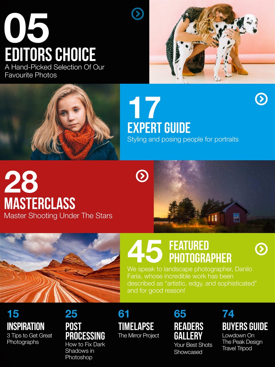 Photography Masterclass Magazine Preview Pages