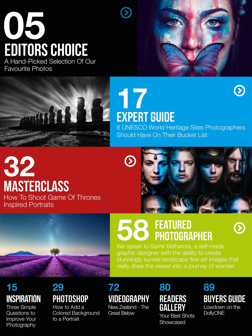 Photography Masterclass Magazine Preview Pages