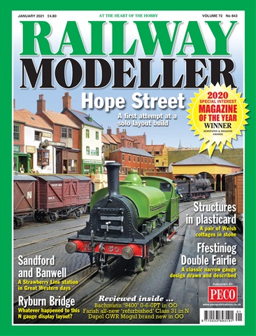 Railway Modeller issue January 2021