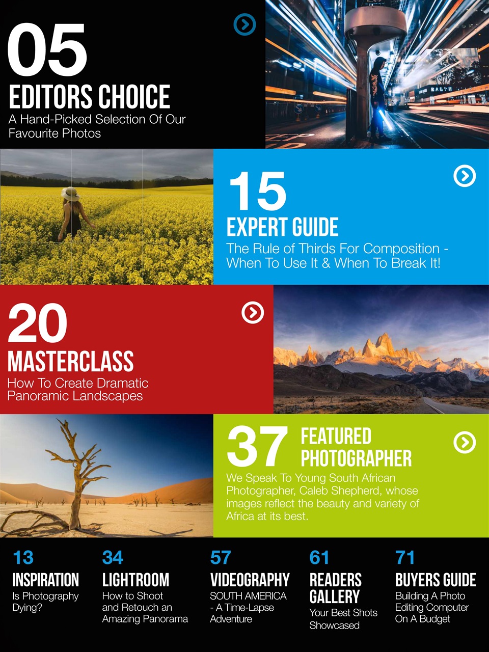 Photography Masterclass Magazine Preview Pages