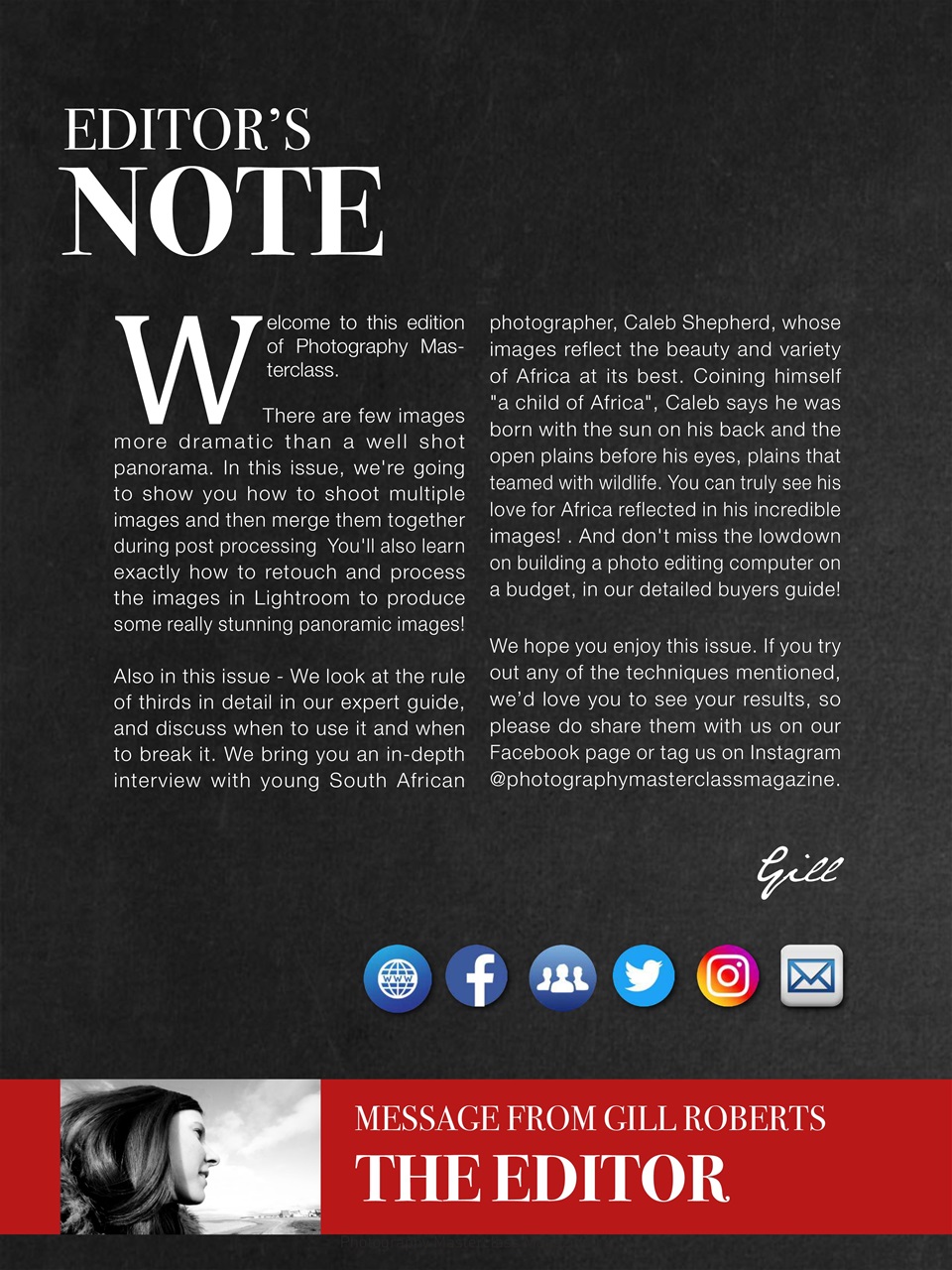 Photography Masterclass Magazine Preview Pages