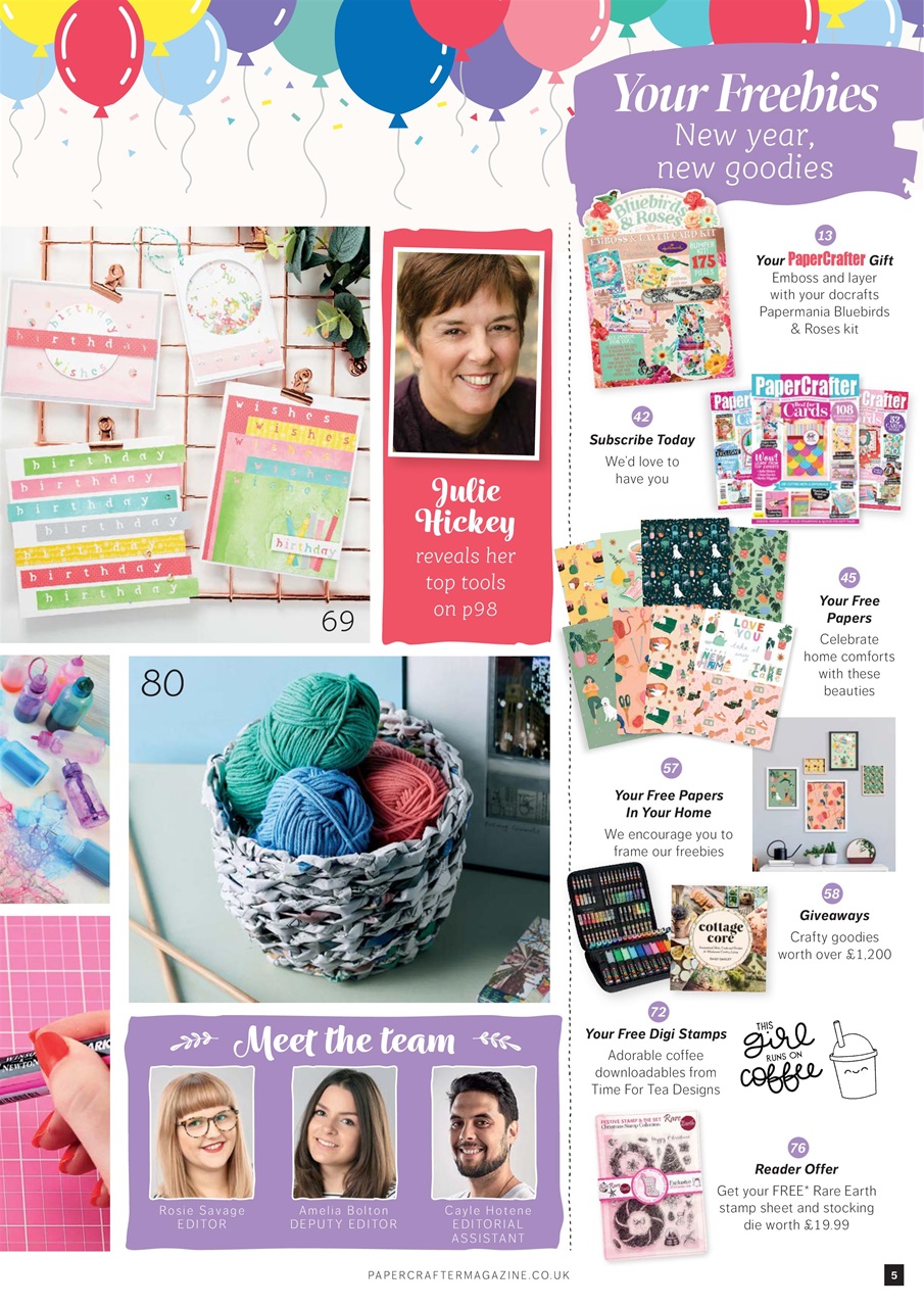 PaperCrafter Preview Pages