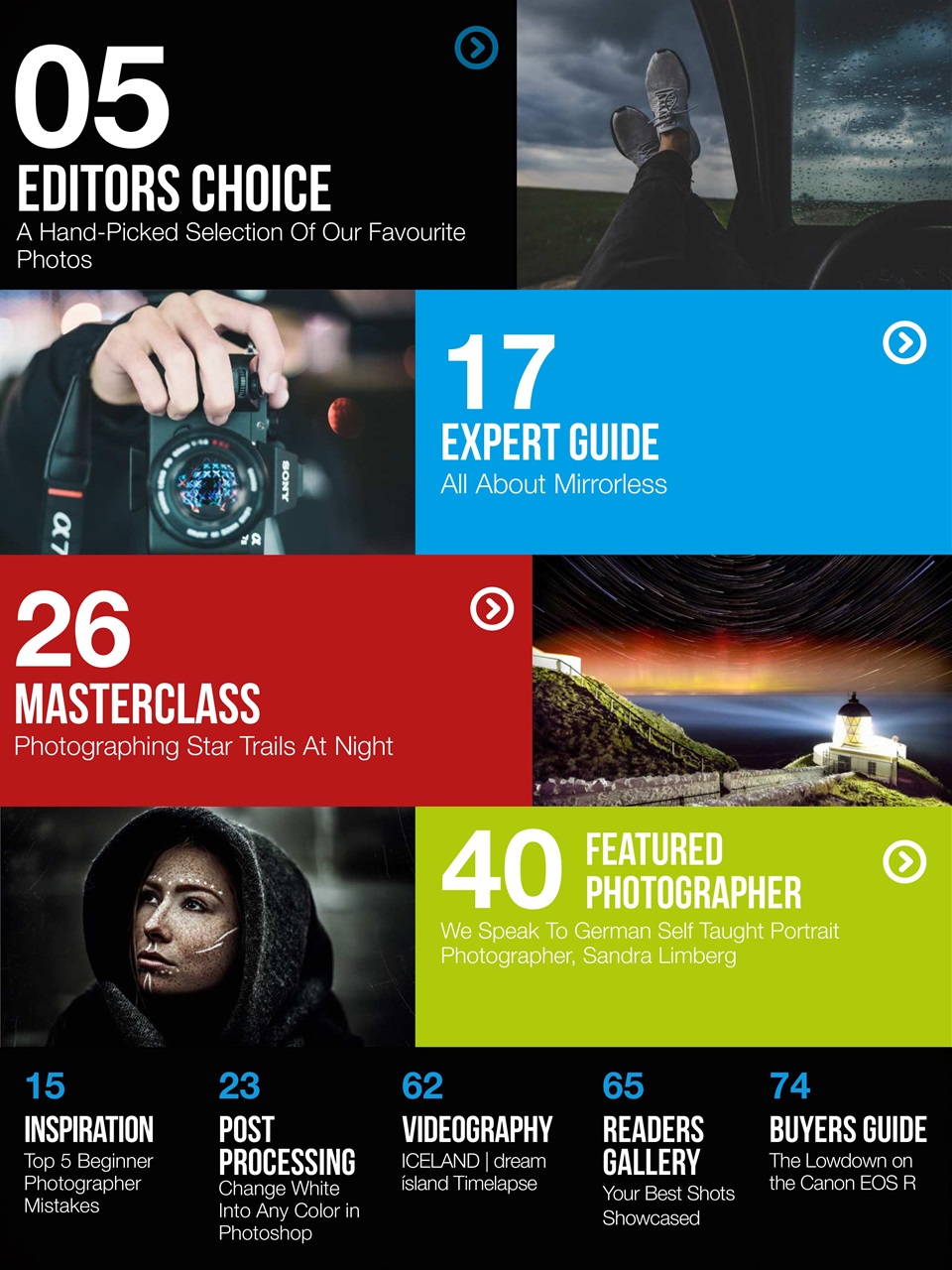 Photography Masterclass Magazine Preview Pages