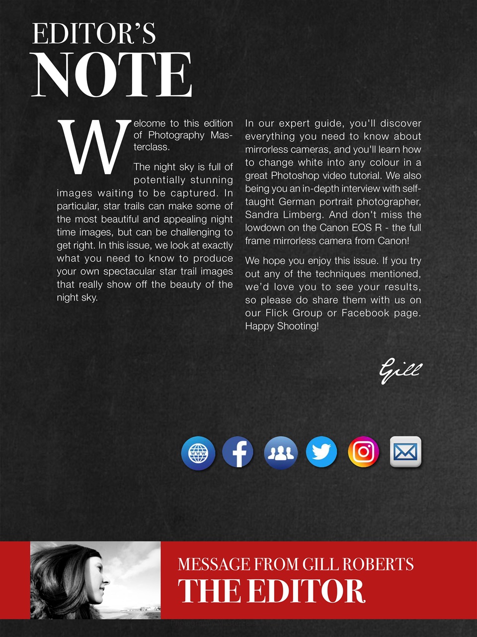 Photography Masterclass Magazine Preview Pages