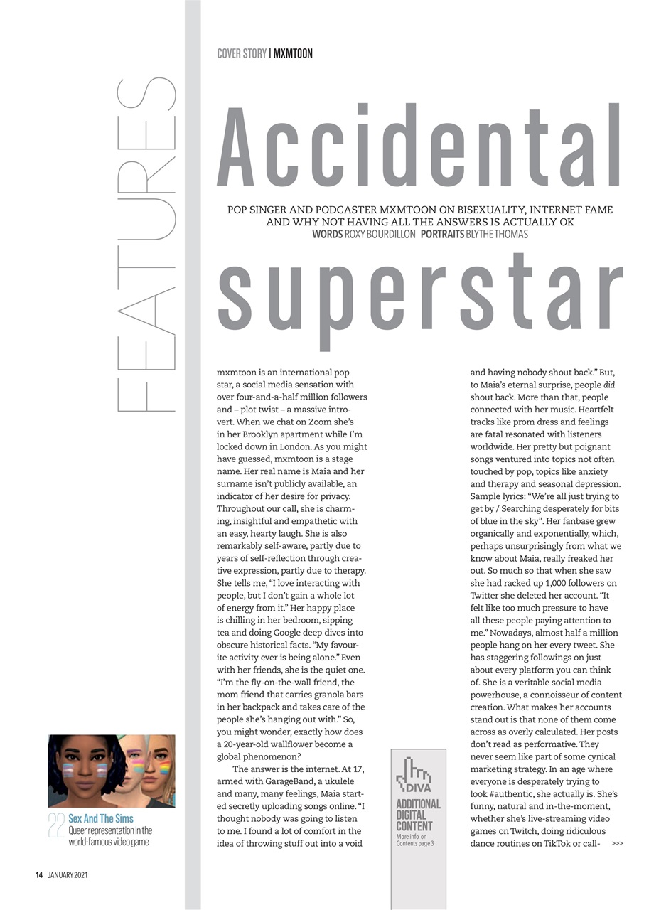 DIVA Magazine Preview Pages