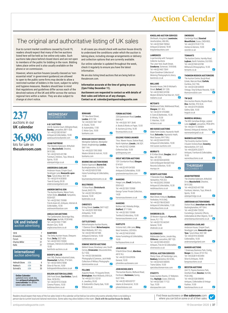 Antiques Trade Gazette Preview Pages