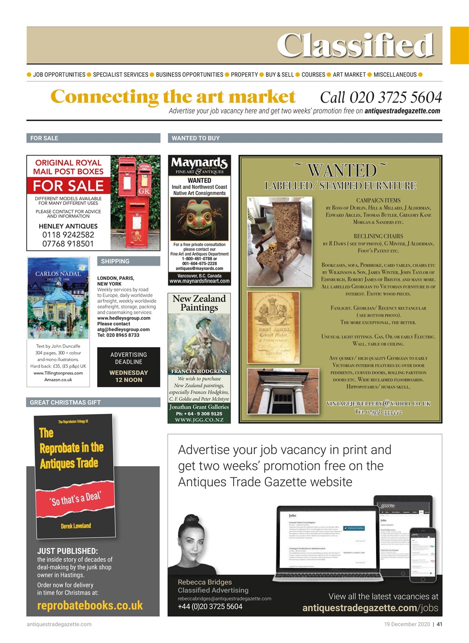 Antiques Trade Gazette Preview Pages