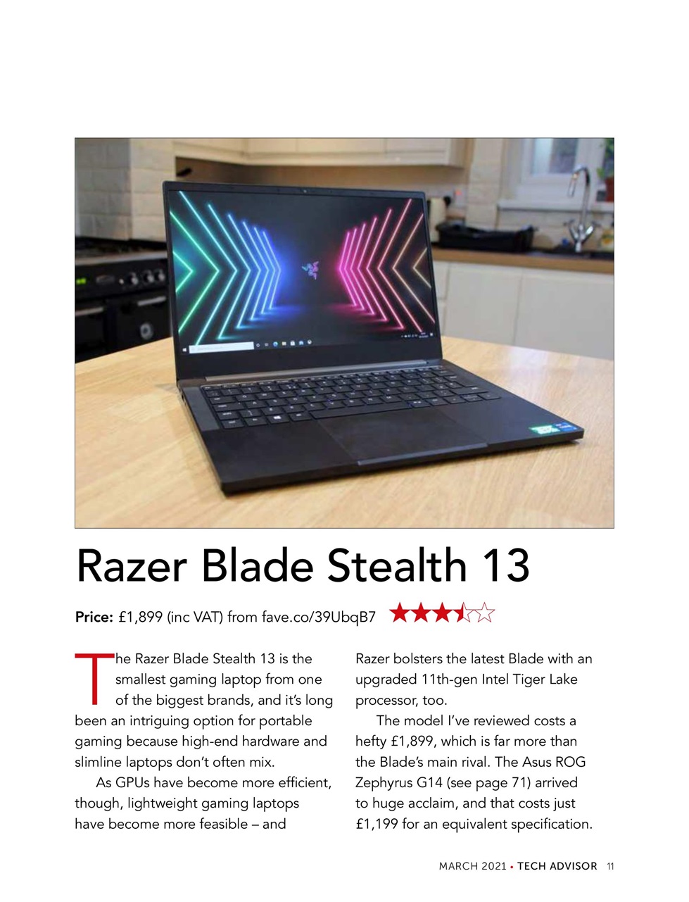 Tech Advisor Preview Pages