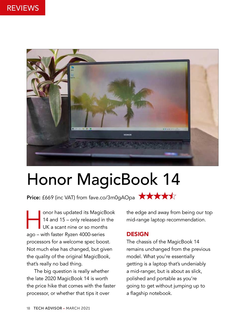 Tech Advisor Preview Pages