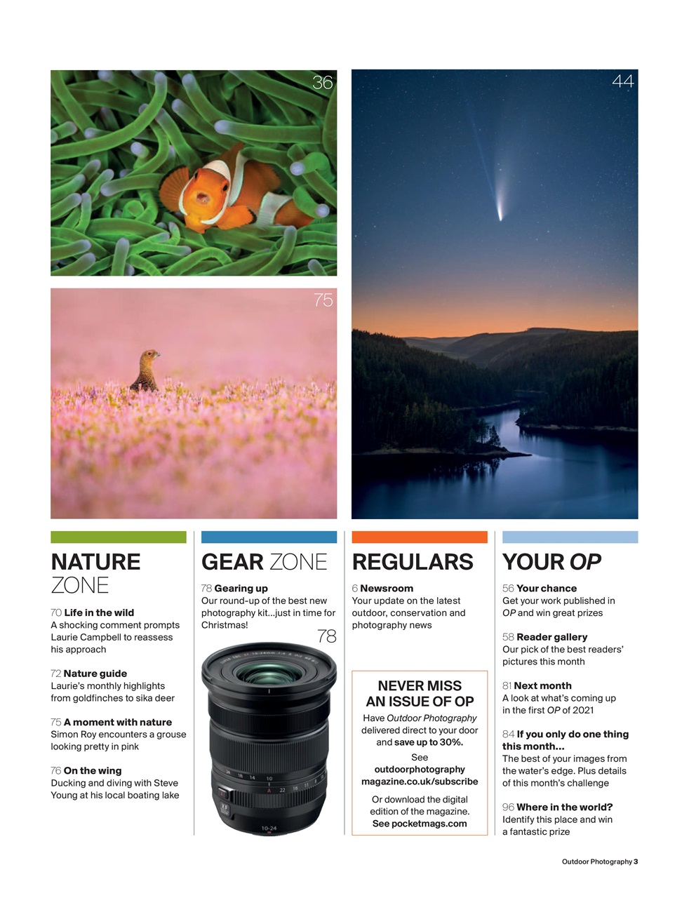 Outdoor Photography Preview Pages