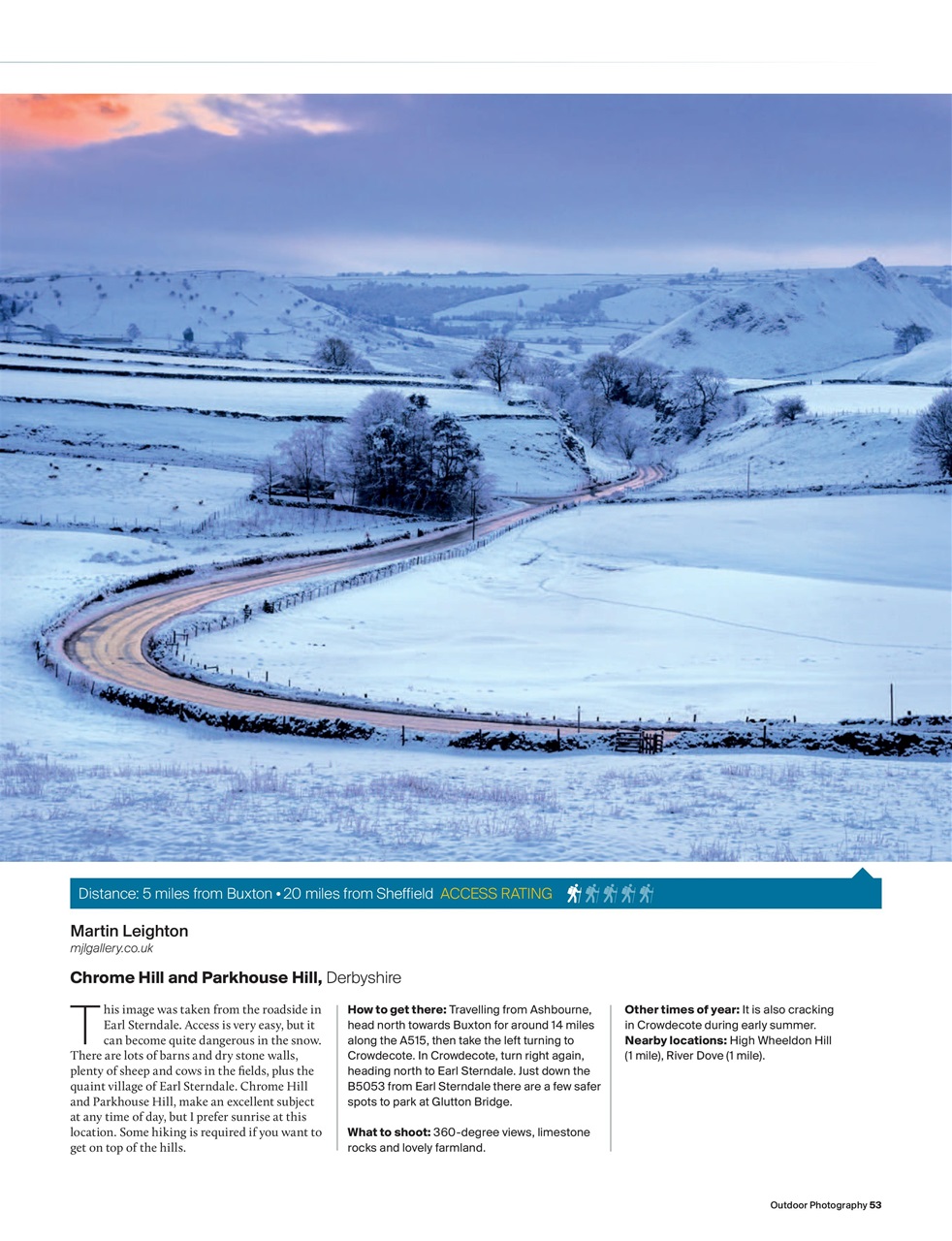 Outdoor Photography Preview Pages