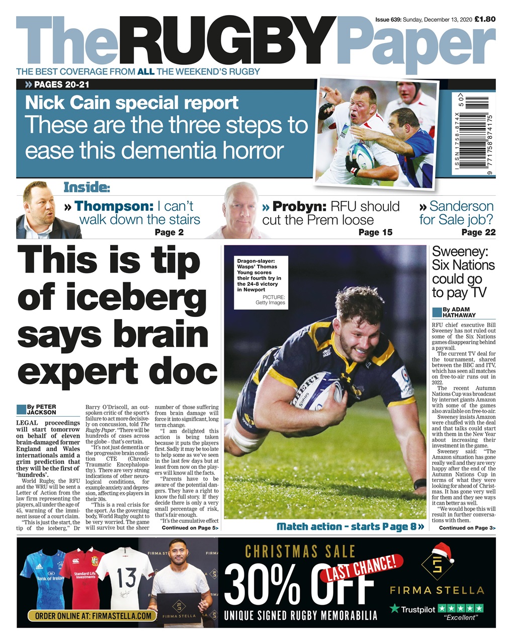 The Rugby Paper Preview Pages