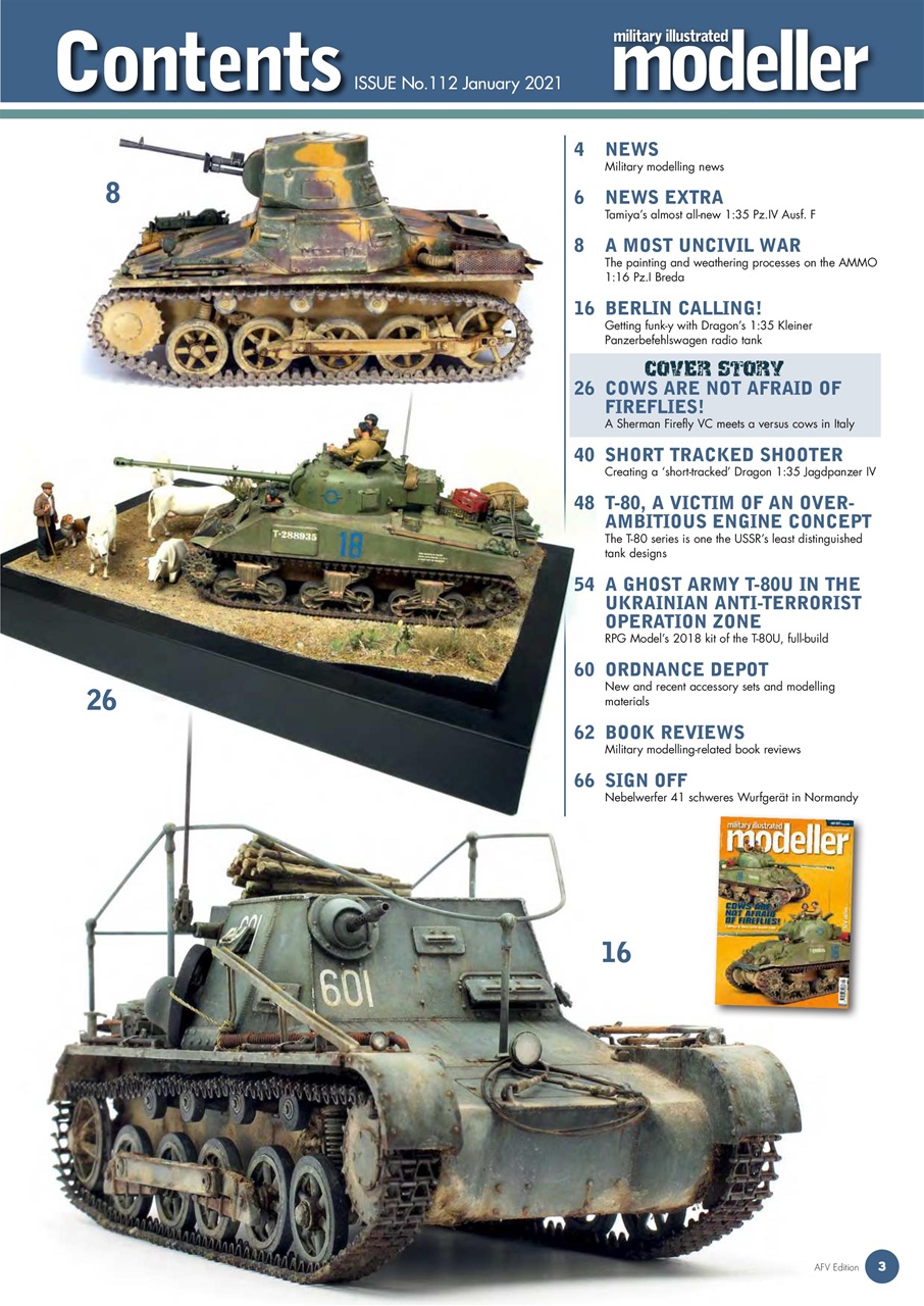 MIM: AFV Edition Preview Pages