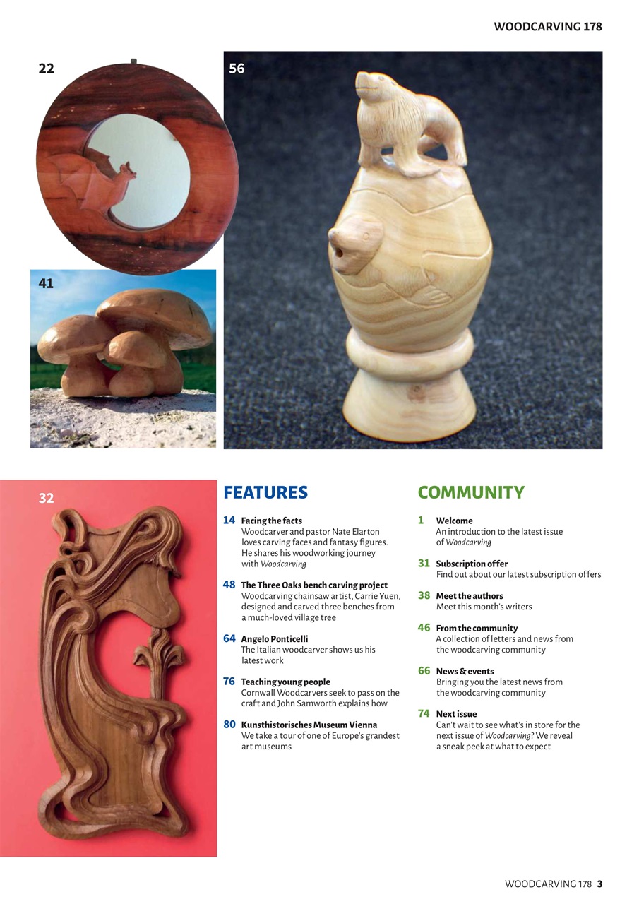 Woodcarving Preview Pages