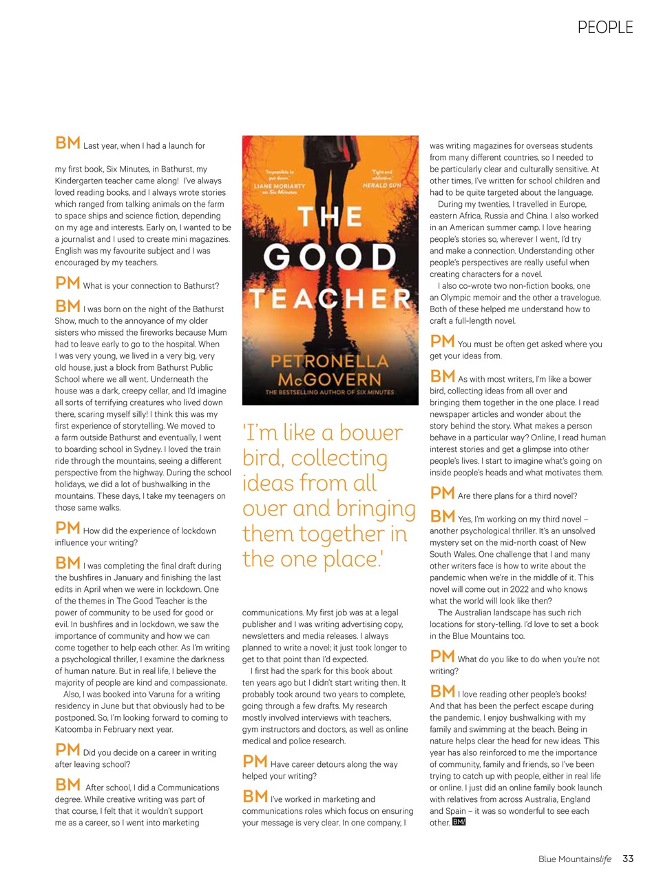 Blue Mountains Life Preview Pages